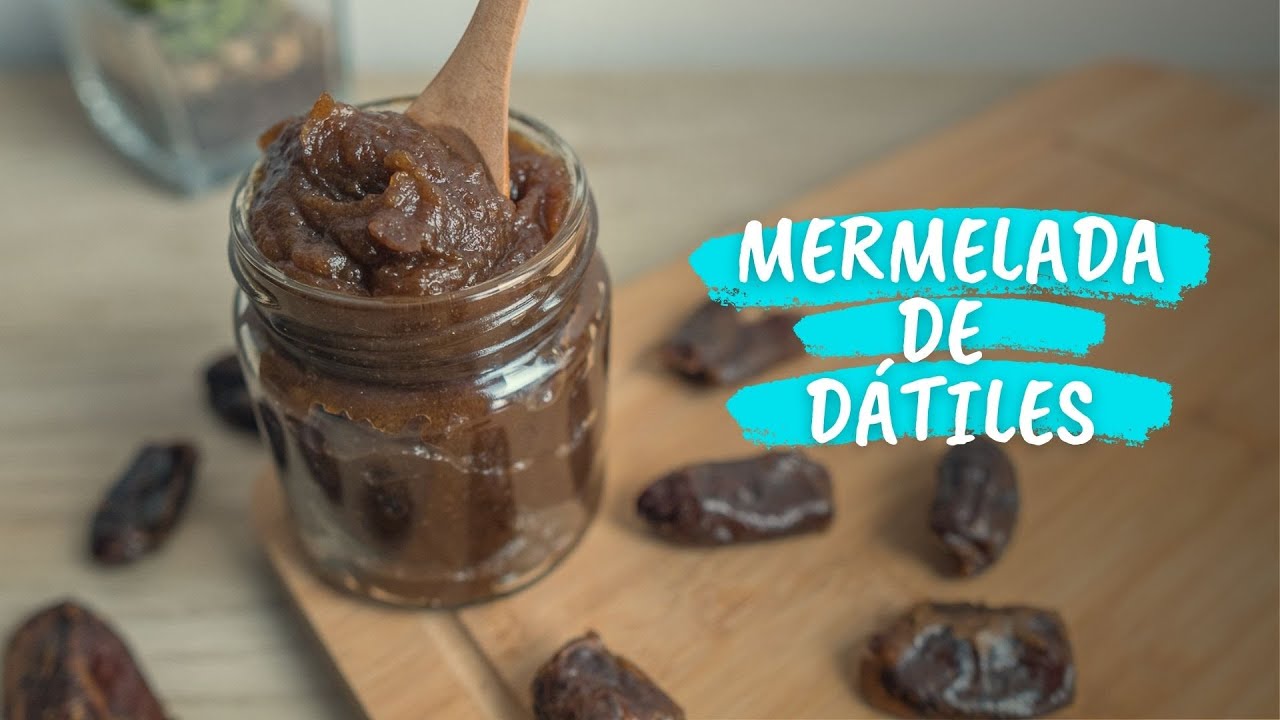 Mermelada de dátiles | Deliciosa | Sólo 2 ingredientes