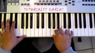 Cuando alla se pase lista G - Himnos Tutorial Piano Carlos chords