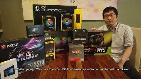 My $4000 4K Gaming PC Time Lapse Build [3900X & 2080 TI & Lian Li PC-O11 Razer Edition] (RGB) (4K)