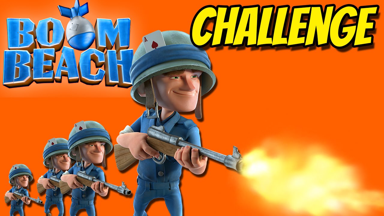 Boom Beach ALL RIFLEMEN CHALLENGE (Insanely Good!) EPIC RAIDS!