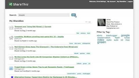 The ShareBox by ShareThis