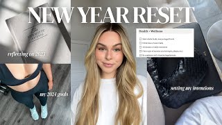 2024 NEW YEAR RESET: reflecting on 2023, my goals + intentions for 2024 to have the best year yet!