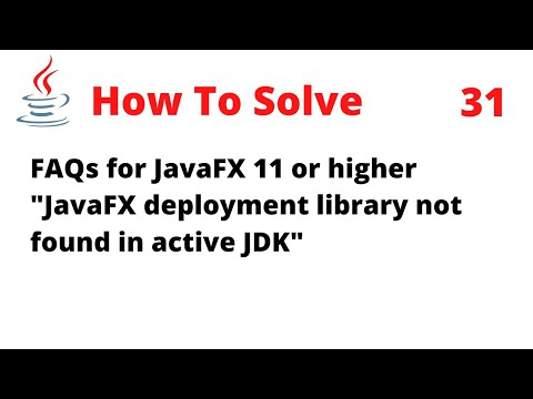 วีดีโอ: ฉันจะใช้ JavaFX SDK ได้อย่างไร