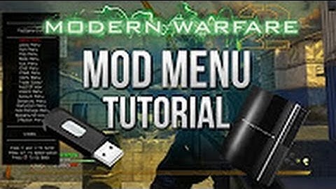 How to get a mod menu on Mw2,gta5,cod4,W@W PS3