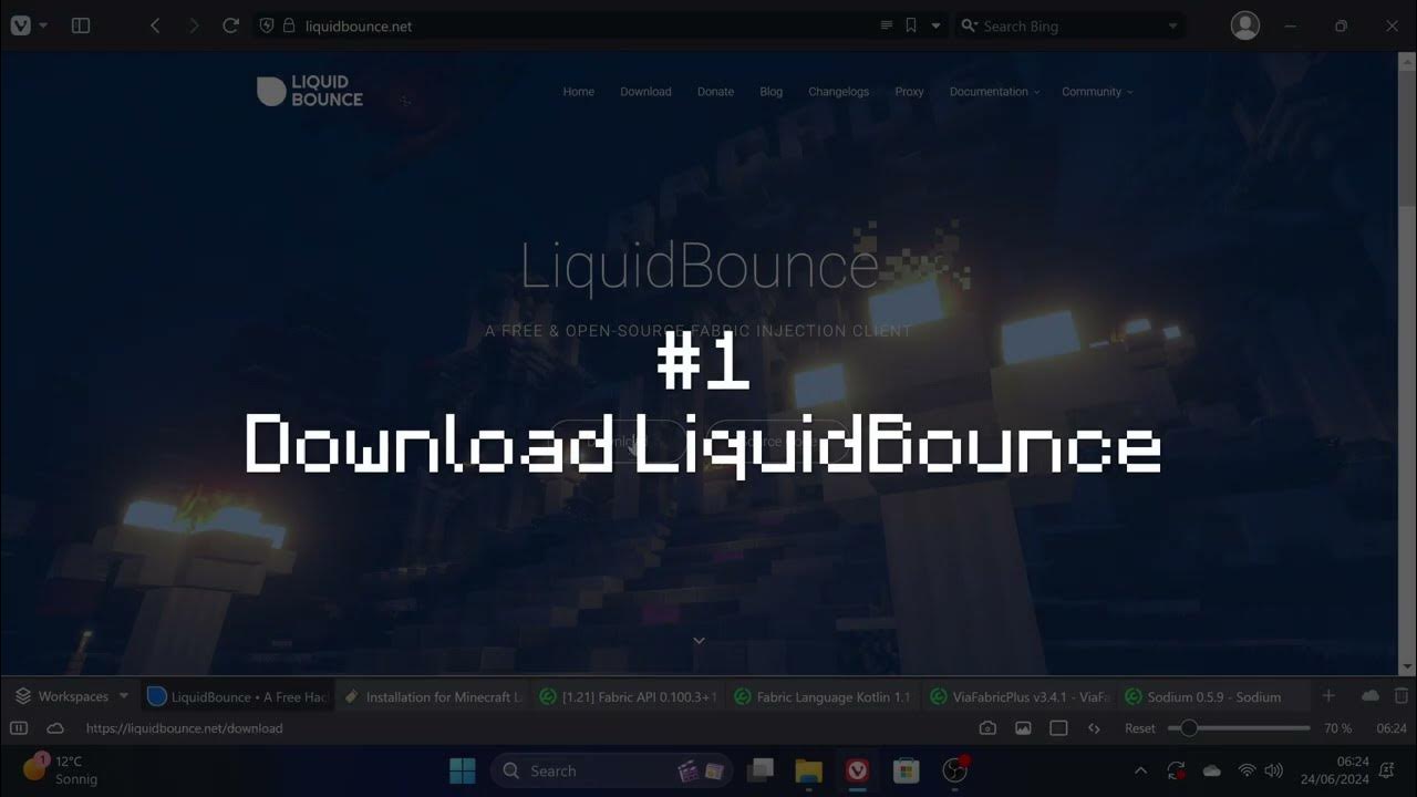 How to install liquidbounce for minecraft 1 21 manual installation