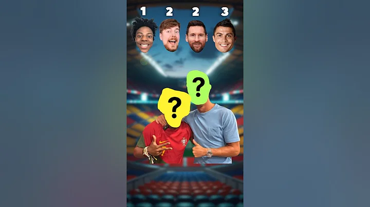 I ShowSpeed vs MrBeast vs Messi vs Ronaldo – Who Will Win ? #shorts