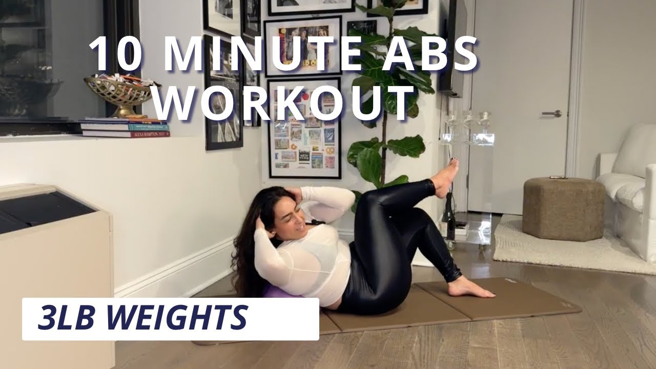 10 Minute Abs | Pilates Ball