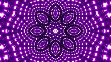 Flickering Neon LED Mandala Lamps Visual Art for Music Beat