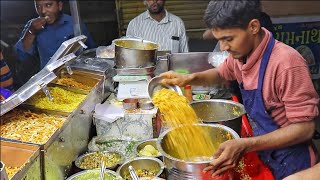 Huge Rush for Gujarati Chaat | Midnight Craving for Chatpata Street Food | Indian Street Food