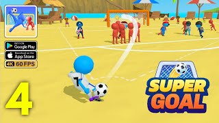 Super Goal - Soccer Stickman - All levels 32-40 Gameplay Part 4 FULL GAME [4K 60FPS] No Commentary