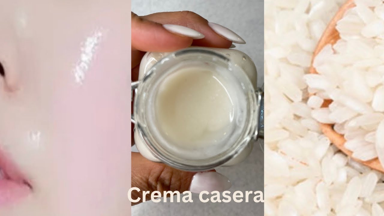 Cómo hacer crema de Arroz Coreana para la Cara 