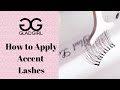 How to Apply Accent Lashes