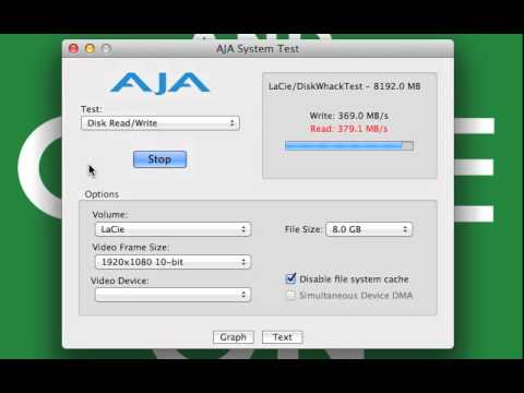 aja speed test
