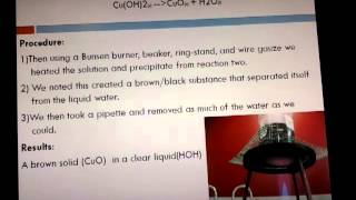 Copper Cycle Experiment