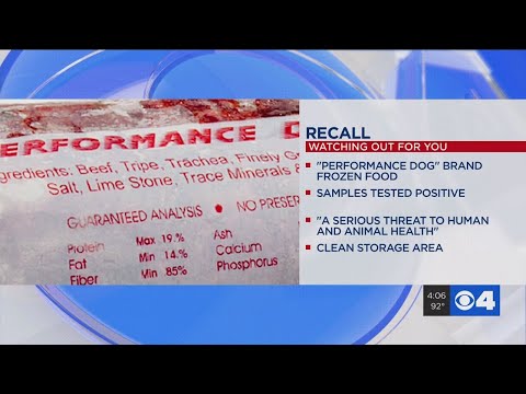 Video: BREAKING NEWS RECALL ALERT - K-9 Kraving Dog Food har frivillig tilbagekaldt mad på grund af Salmonelle og Listeria Contamination