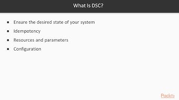 Delve into Windows Server 2016 Administration: About DSC|packtpub.com