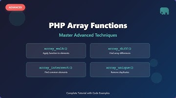 PHP Array Functions: Advanced Techniques for Data Manipulation