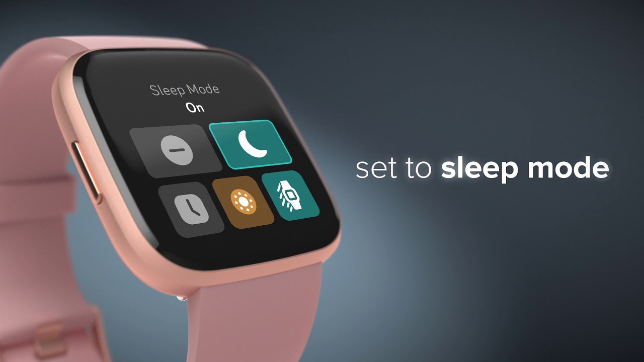 what does sleep mode do on fitbit versa 2