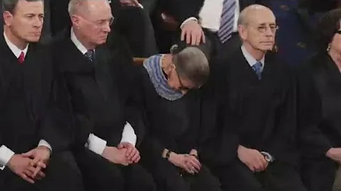 Justice Ginsburg: I drank before president's speech