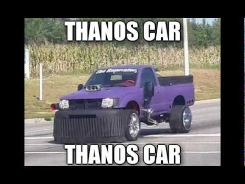 THANOS CAR meme - YouTube