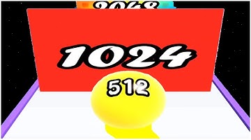 Ball Number Merge Games 3D - Gameplay Walkthrough - Levels 19-34