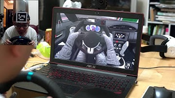 OpenTrack + ARUCO test in Assetto Corsa