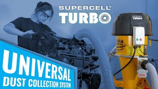 The NEW Supercell® TURBO Universal Dust Collection System | Oneida Air Systems, Inc.