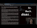 ADHD TRIGGER WARNING - Way too much info on OpenBSD's doas(1)