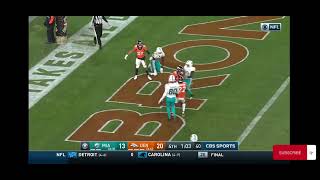 What a fantastic interception by Justin Simmons!! What a fantastic interception! Nice defense