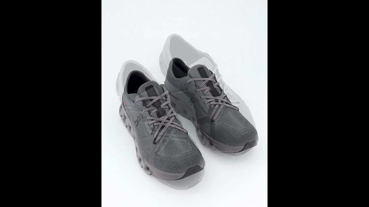【On】グレー Cloud X 4 AD スニーカー Men's Cloud X 4 AD | Grey & Black | On United States