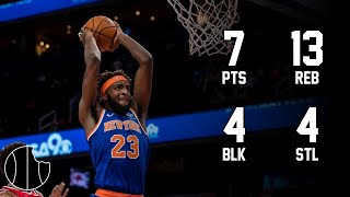 Mitchell Robinson Highlights | Hawks vs. Knicks | 27th Oct 2023