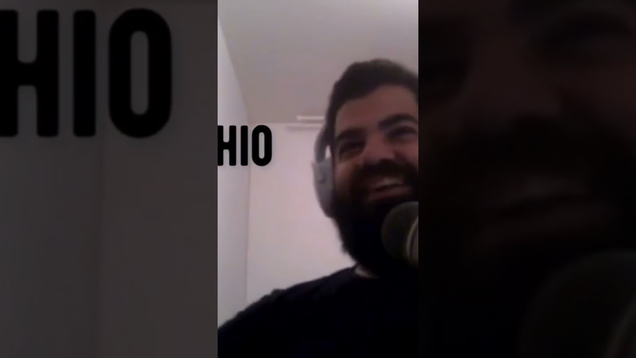 we have a choice and yes he's annoying (ps. I don't know that the resolution is f'd up)