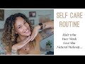 My Self Care Routine - Sick Day - Hair Trim and Treatment , Skin Care, Gwa Sha and Makeup