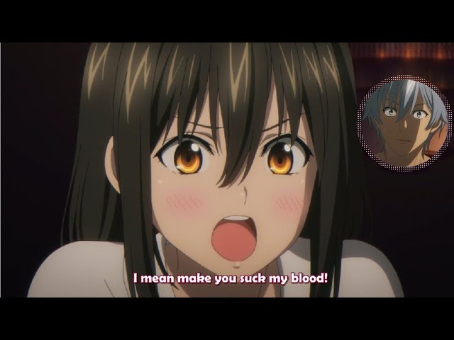 kirasaka tsundere moments, strike the blood S5