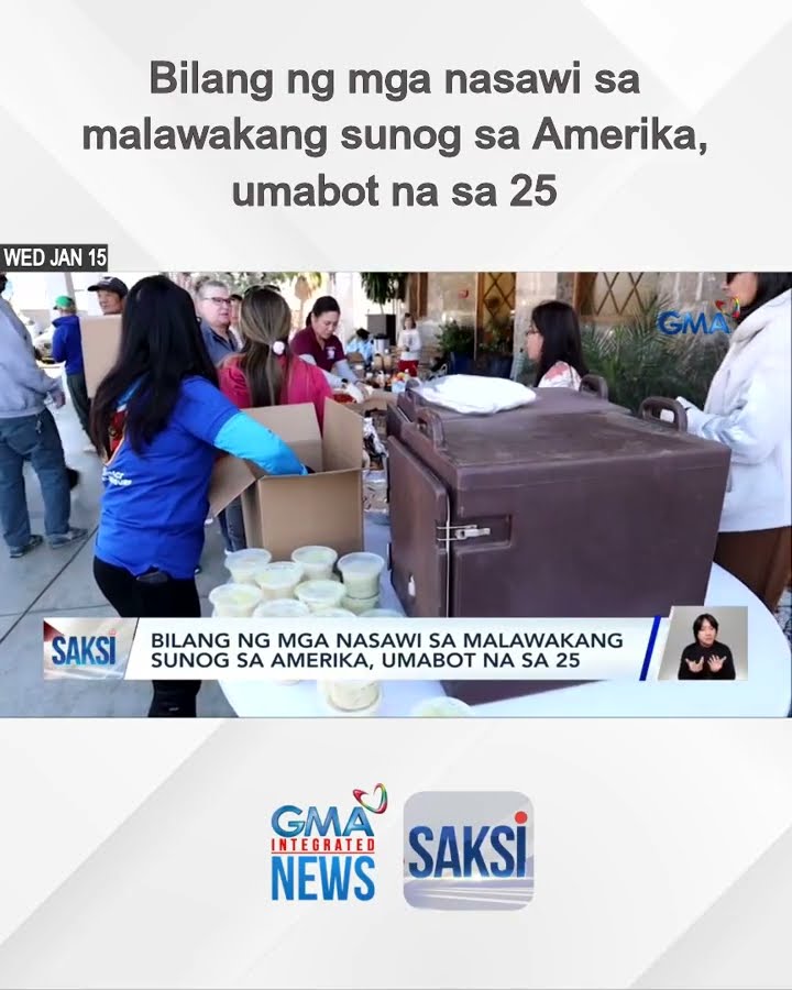 Bilang ng mga nasawi sa malawakang sunog sa Amerika, umabot na sa 25 | Saksi