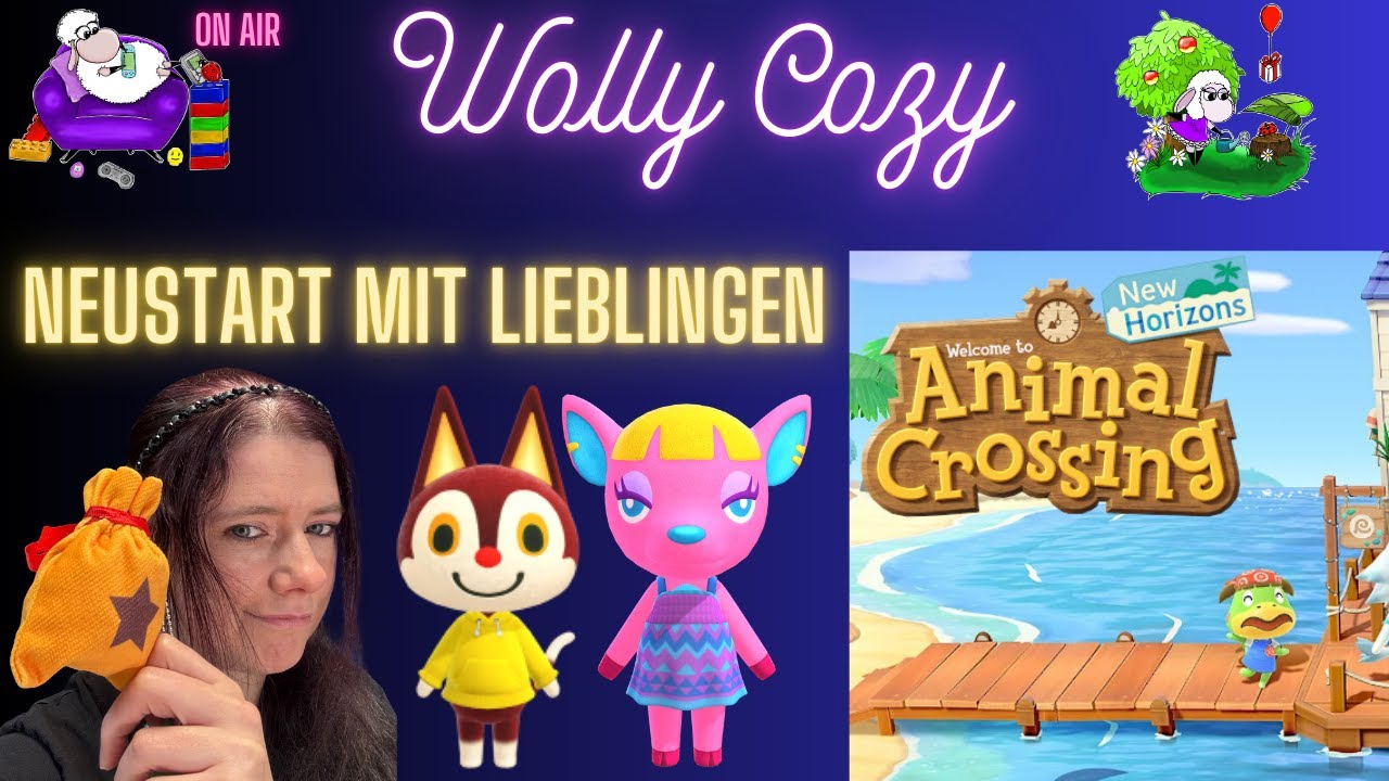 Animal Crossing: Neustart mit meinen Lieblingsbewohnern !