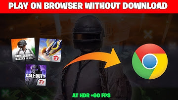 HOW TO PLAY BGMI FREEFIRE ON BROWSER WITHOUT DOWNLOAD