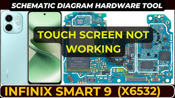Infinix smart 9 x6532 Touch Screen Not WORKING | Hardware Schematic Diagram jumper | DMR SOLUTION