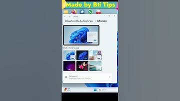 Change mouse pointer color and size | Computer Tips and Tricks #youtubeshorts #shortcut