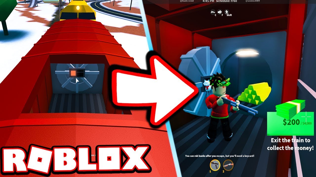 Robbing The New Train For The First Time Roblox Jailbreak