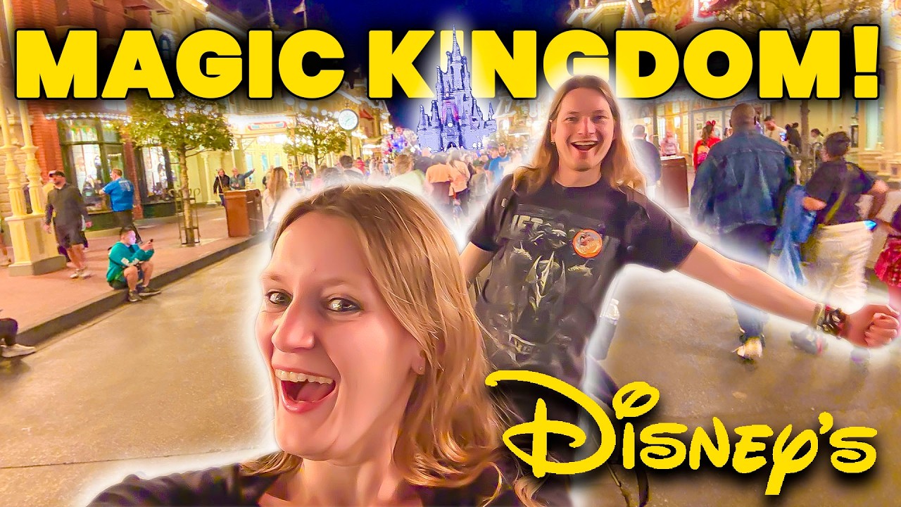 EERSTE keer DISNEY'S MAGIC KINGDOM!