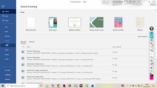 Lesson 2  Working with docx margins
