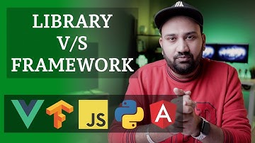What is the difference between a Library and a Framework | What is library & framework? (Hindi)