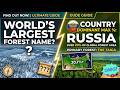 RUSSIA ।WORLD LARGEST FOREST?