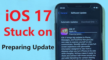 How to Fix iOS 17 Stuck on Preparing Update on iPhone | iPhone Stuck on Preparing Update