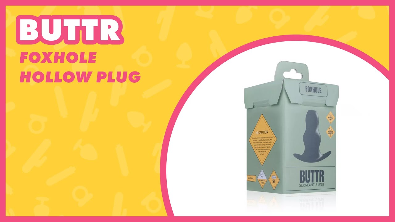 BUTTR Foxhole Hollow Plug Review 🌌 Explore New Sensations with Confidence 💗 EasyToys