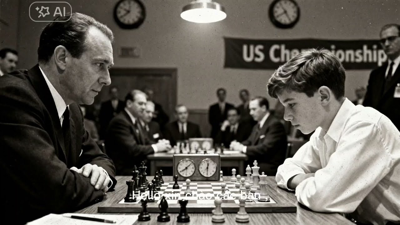 Sốc !! Sốc !! Thiên tài lập dị Bobby Fischer tung ra 3 nước đi thiêm tài khiến thế giới rung động