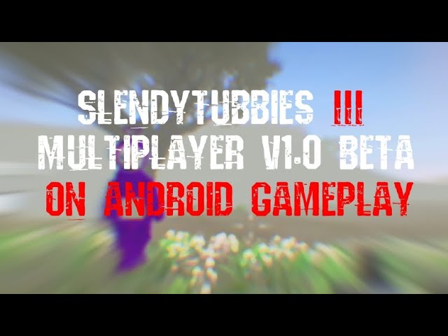 Slendytubbies 3 Community Edition 1.30 Beta [Gameplay] 