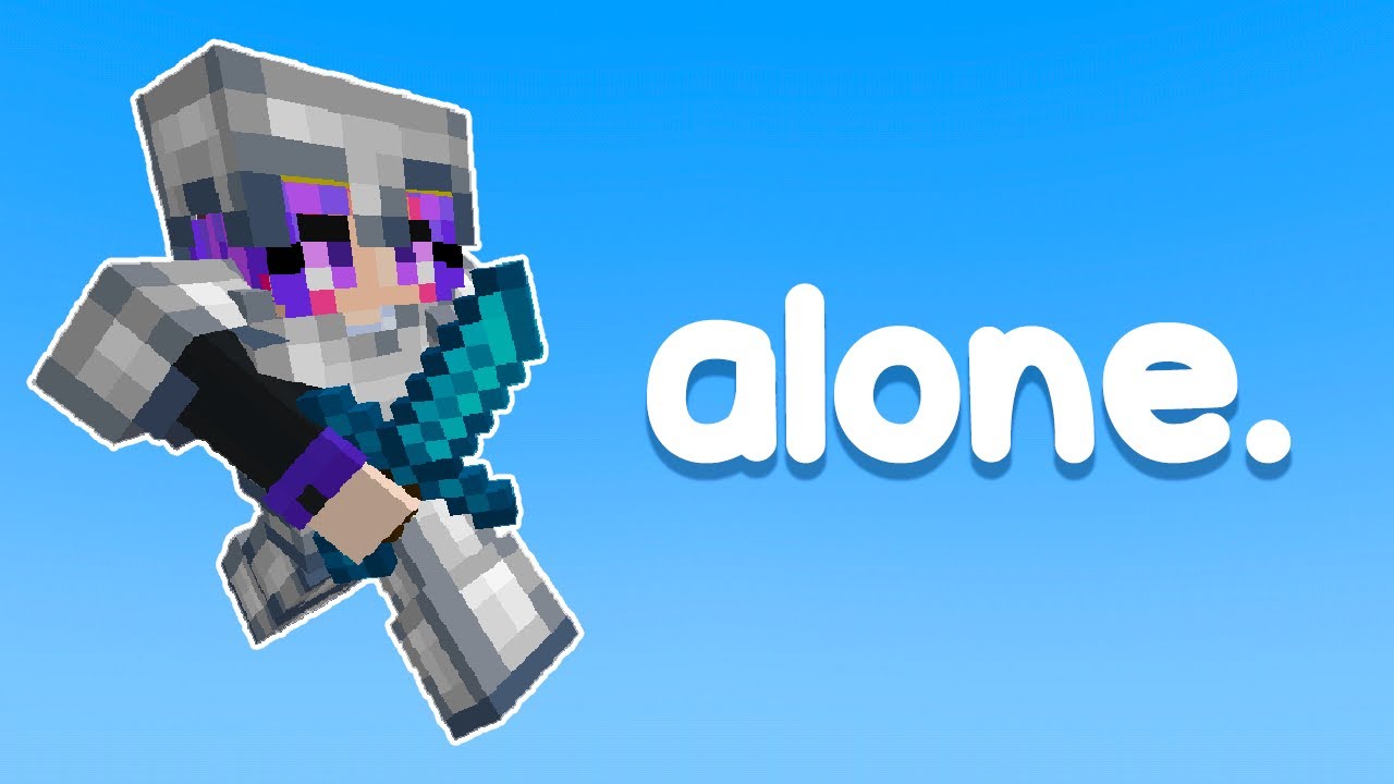 Playing Treasure Wars Duos Alone (Minecraft)