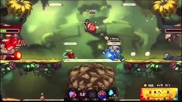 Live Awesomenauts Gameplay, Lynoon & Nimjah play Awesomenauts by Yellow Headset episode 1